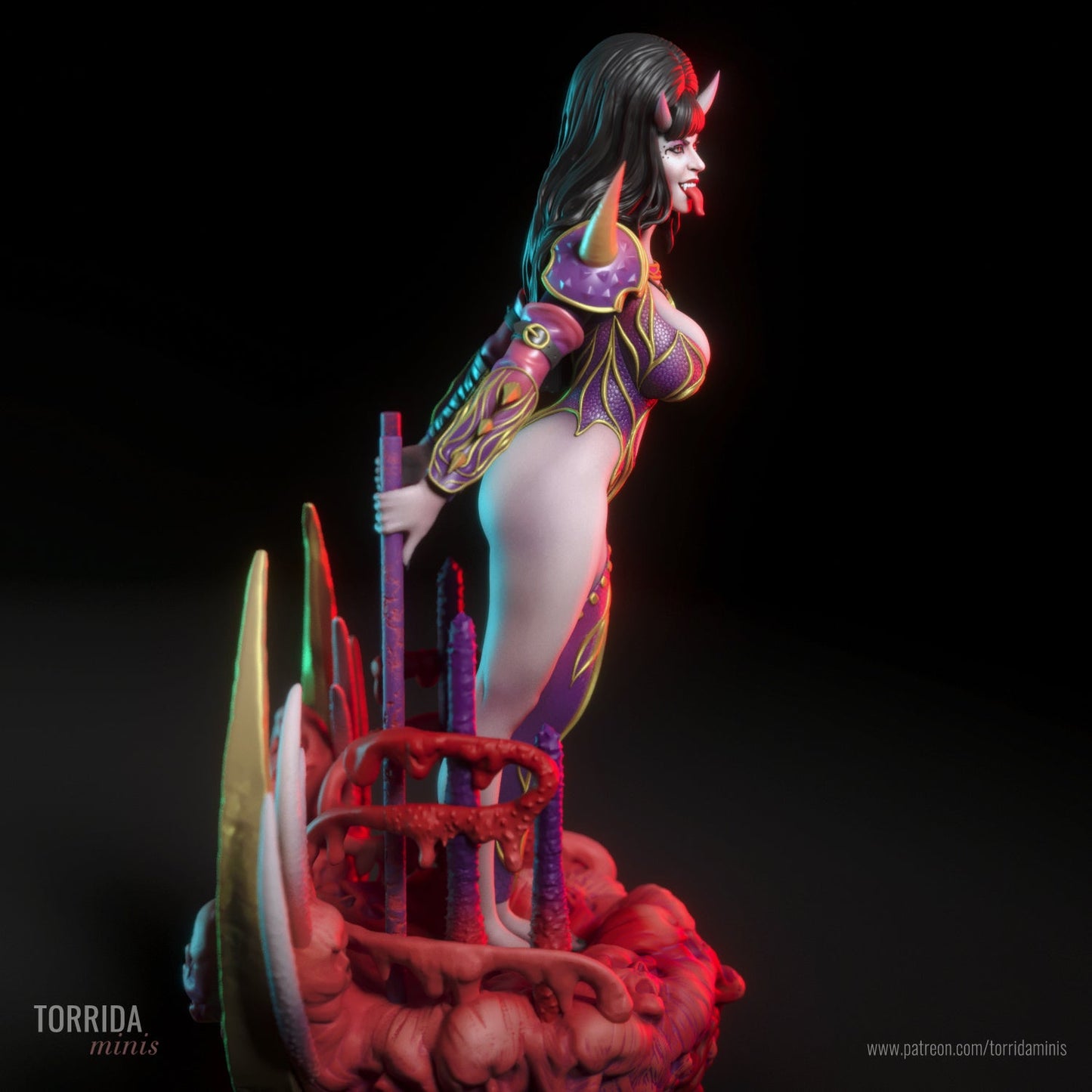 Perversa - Torrida Minis - Dark Forge Arts