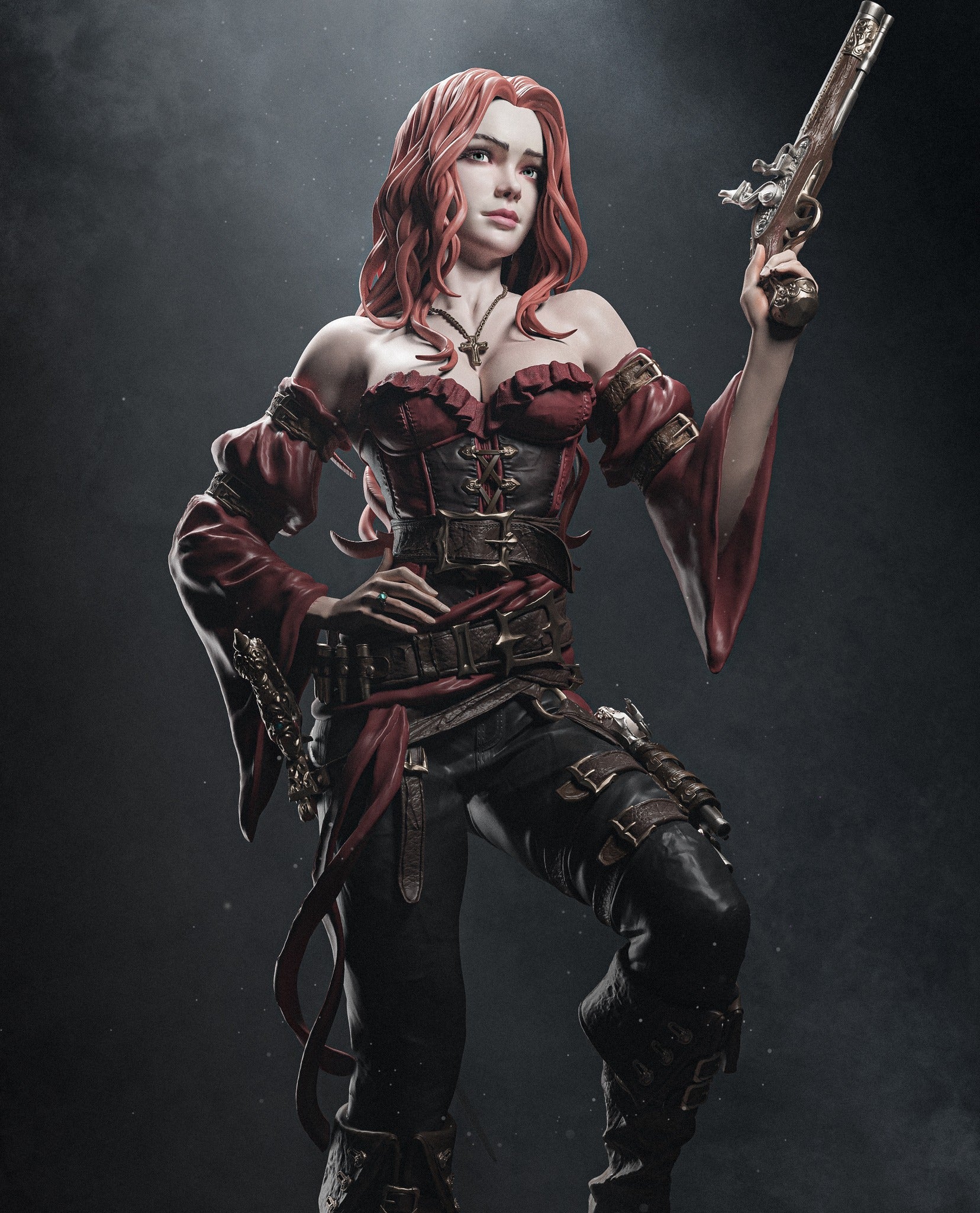 Pirate - CA 3D Studios - Dark Forge Arts