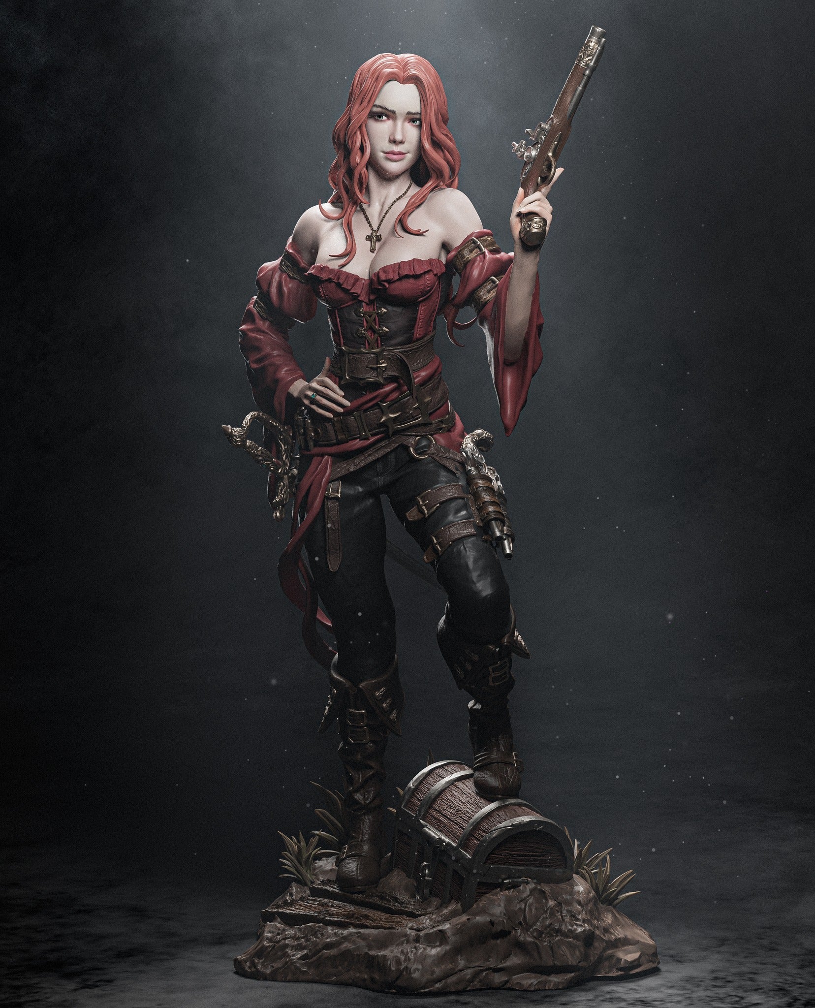 Pirate - CA 3D Studios - Dark Forge Arts