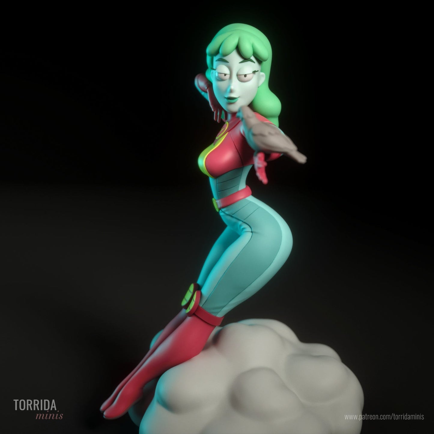 Planetina - Torrida Minis - Dark Forge Arts