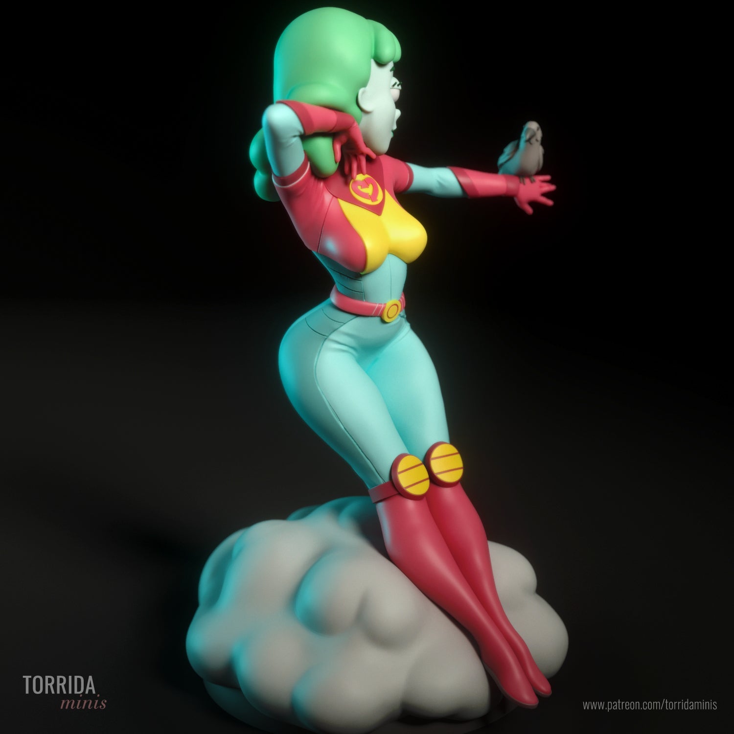 Planetina - Torrida Minis - Dark Forge Arts