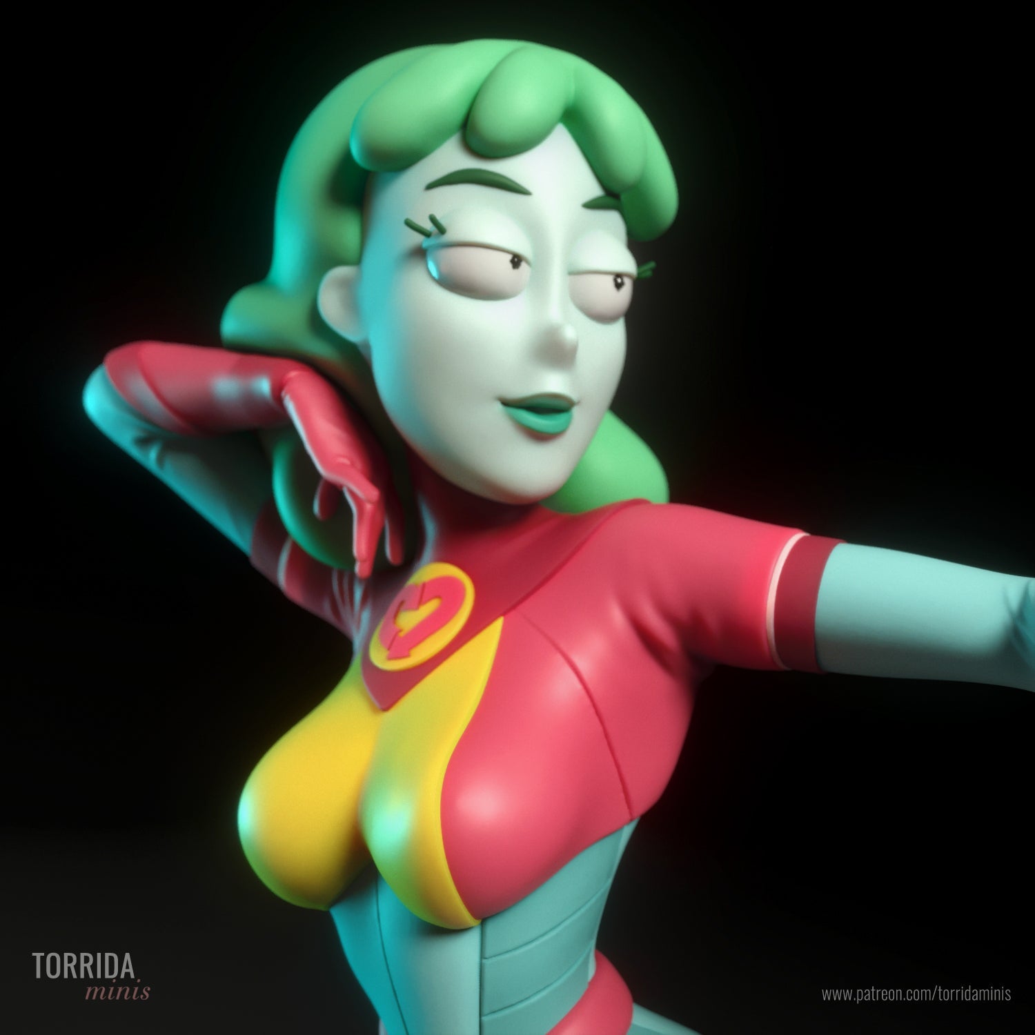 Planetina - Torrida Minis - Dark Forge Arts