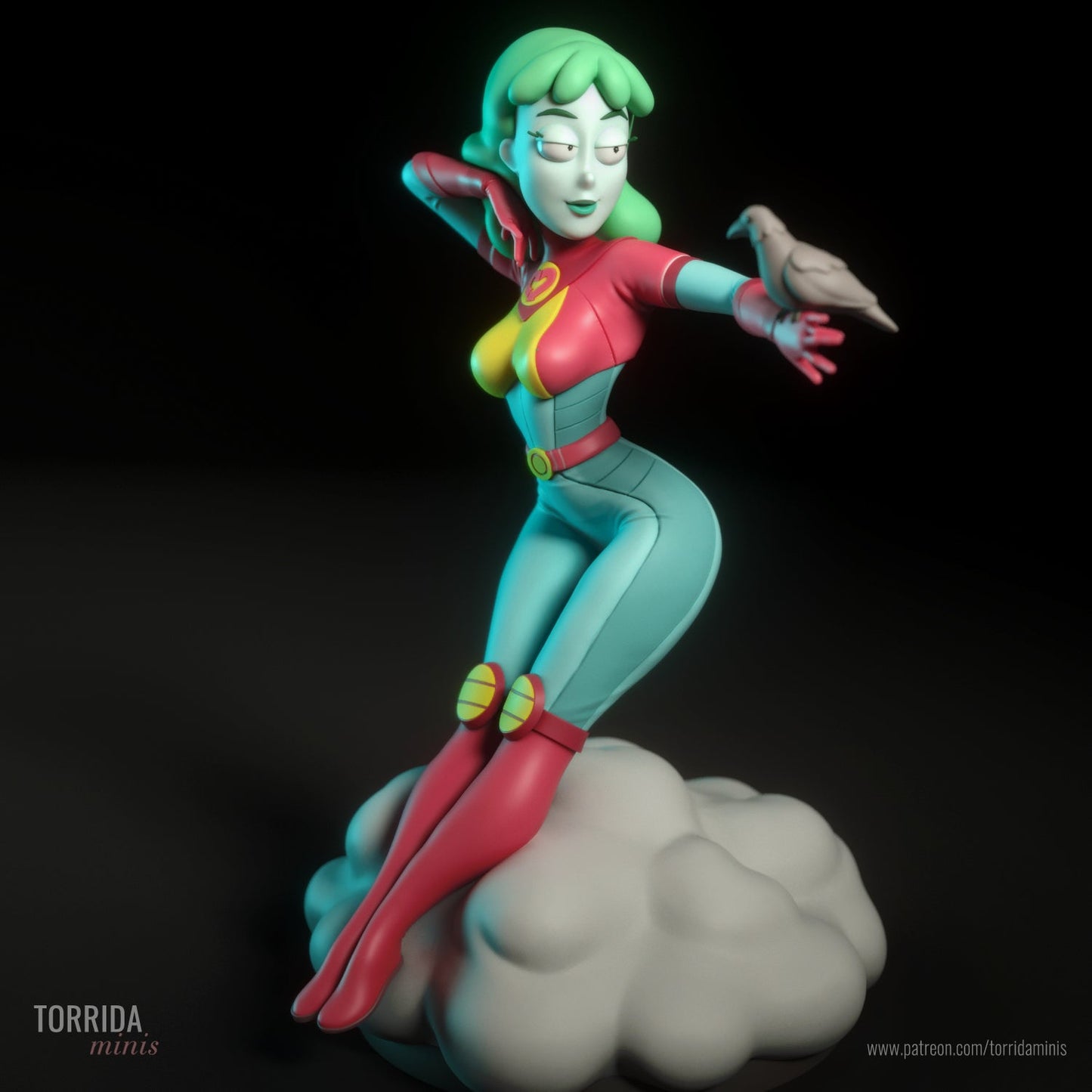 Planetina - Torrida Minis - Dark Forge Arts