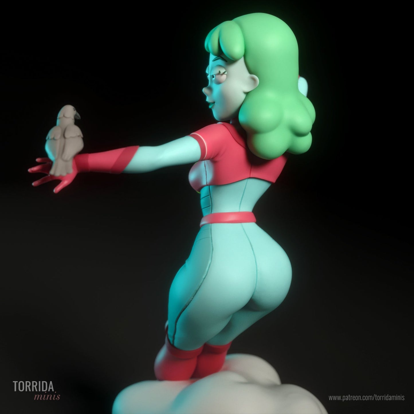 Planetina - Torrida Minis - Dark Forge Arts