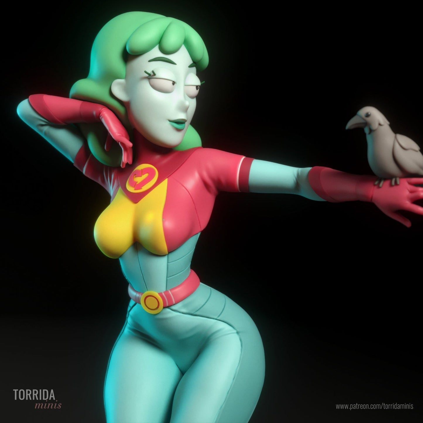 Planetina - Torrida Minis - Dark Forge Arts