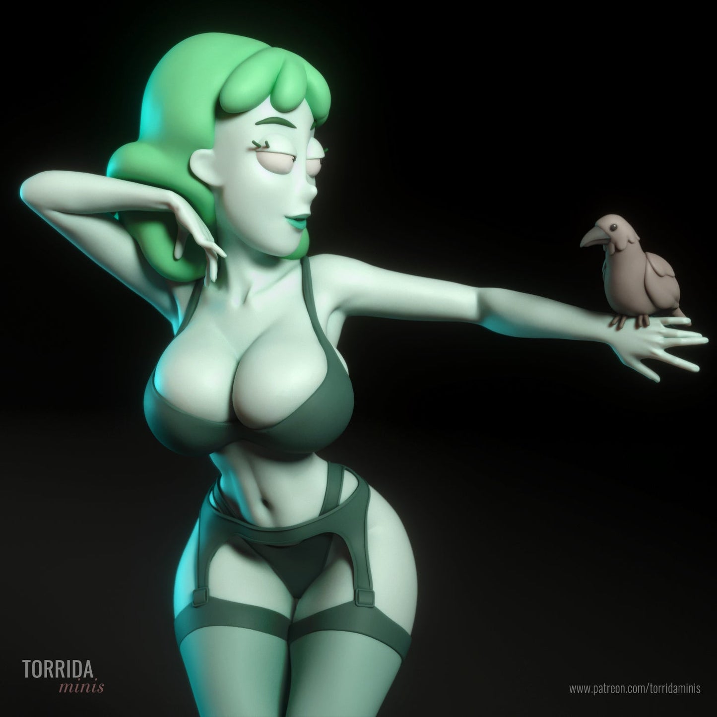 Planetina - Torrida Minis - Dark Forge Arts