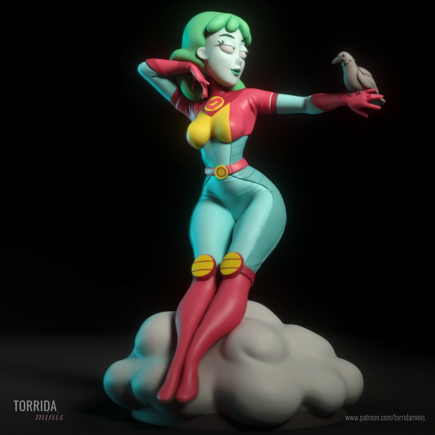 Planetina - Torrida Minis - Dark Forge Arts