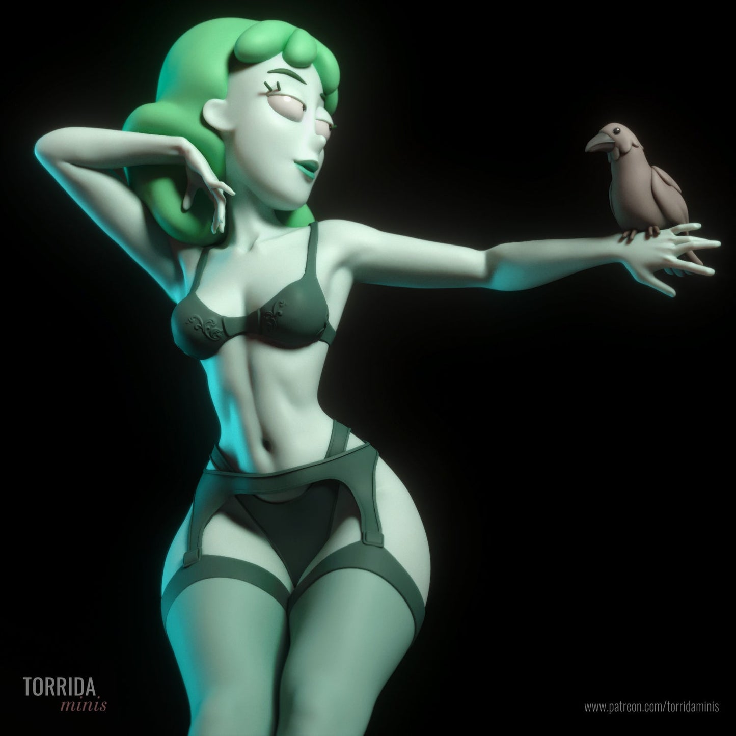 Planetina - Torrida Minis - Dark Forge Arts