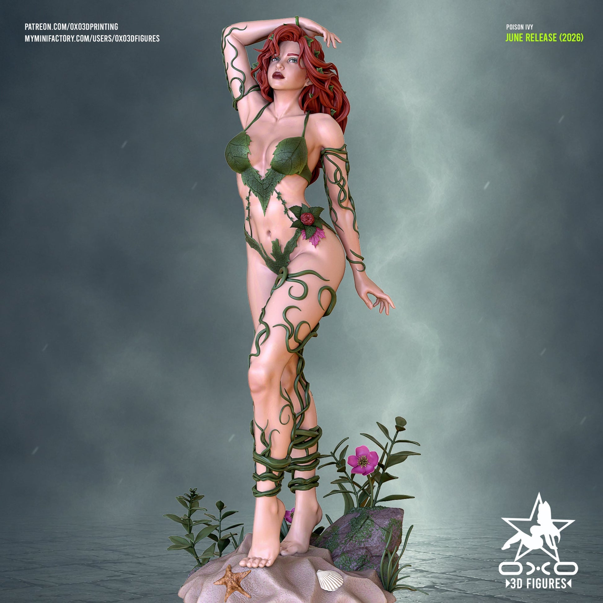 Poison Ivy - OXO3D - Dark Forge Arts