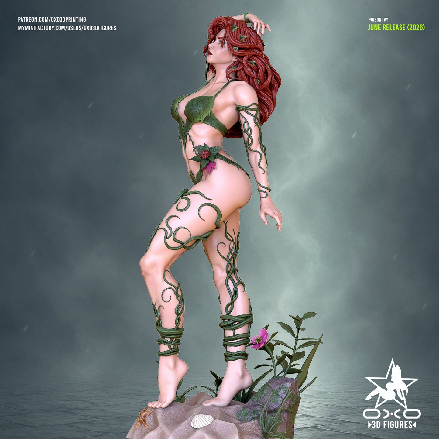 Poison Ivy - OXO3D - Dark Forge Arts
