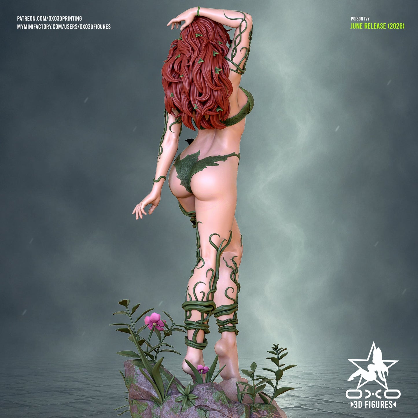 Poison Ivy - OXO3D - Dark Forge Arts