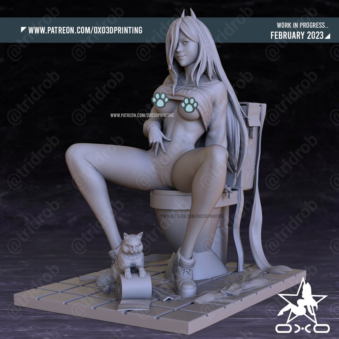 Power Chainsaw Man - OXO3D - Dark Forge Arts