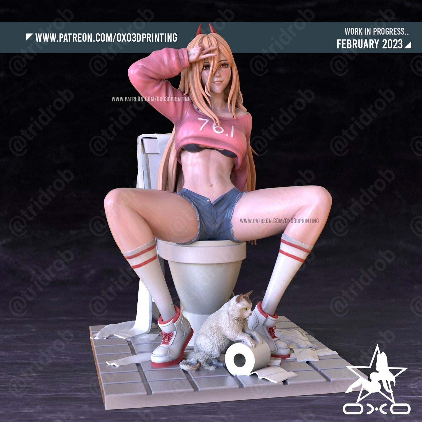 Power Chainsaw Man - OXO3D - Dark Forge Arts