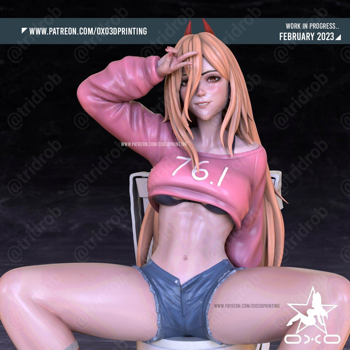 Power Chainsaw Man - OXO3D - Dark Forge Arts