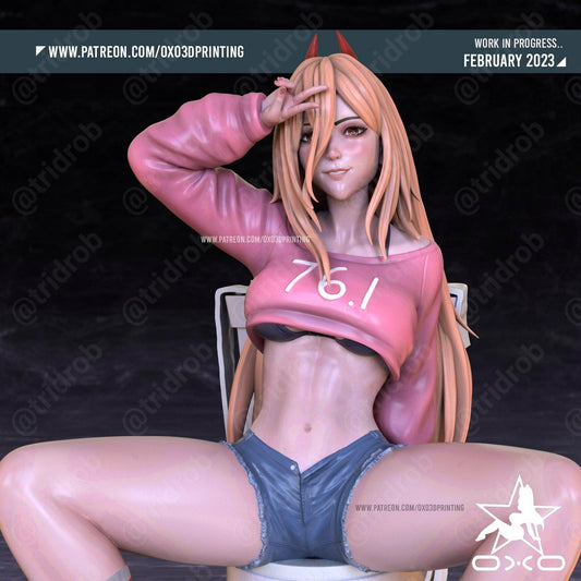 Power Chainsaw Man - OXO3D - Dark Forge Arts