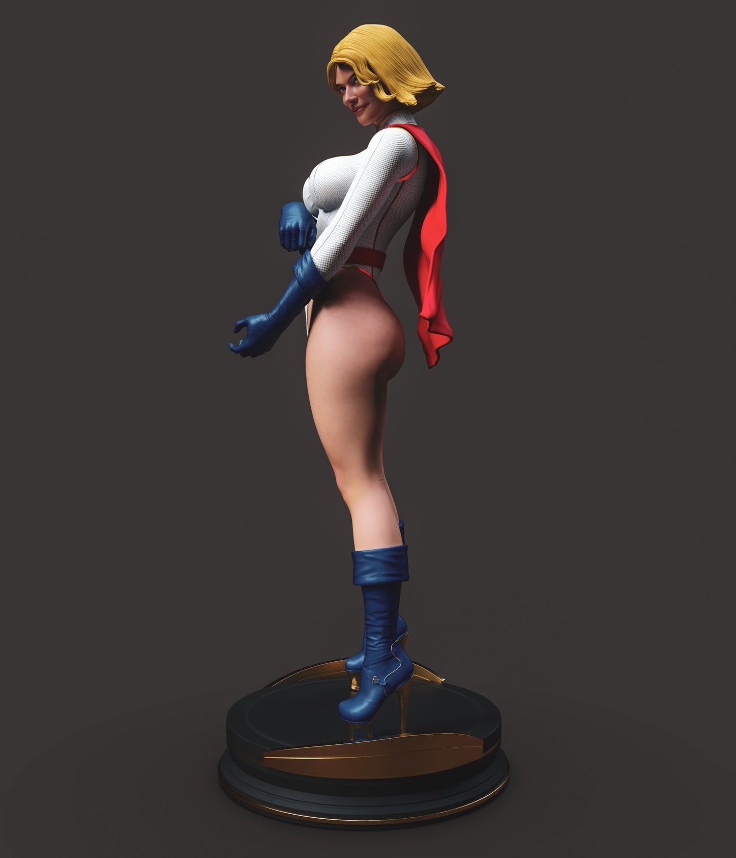Powergirl v2 - Abe3D - Dark Forge Arts