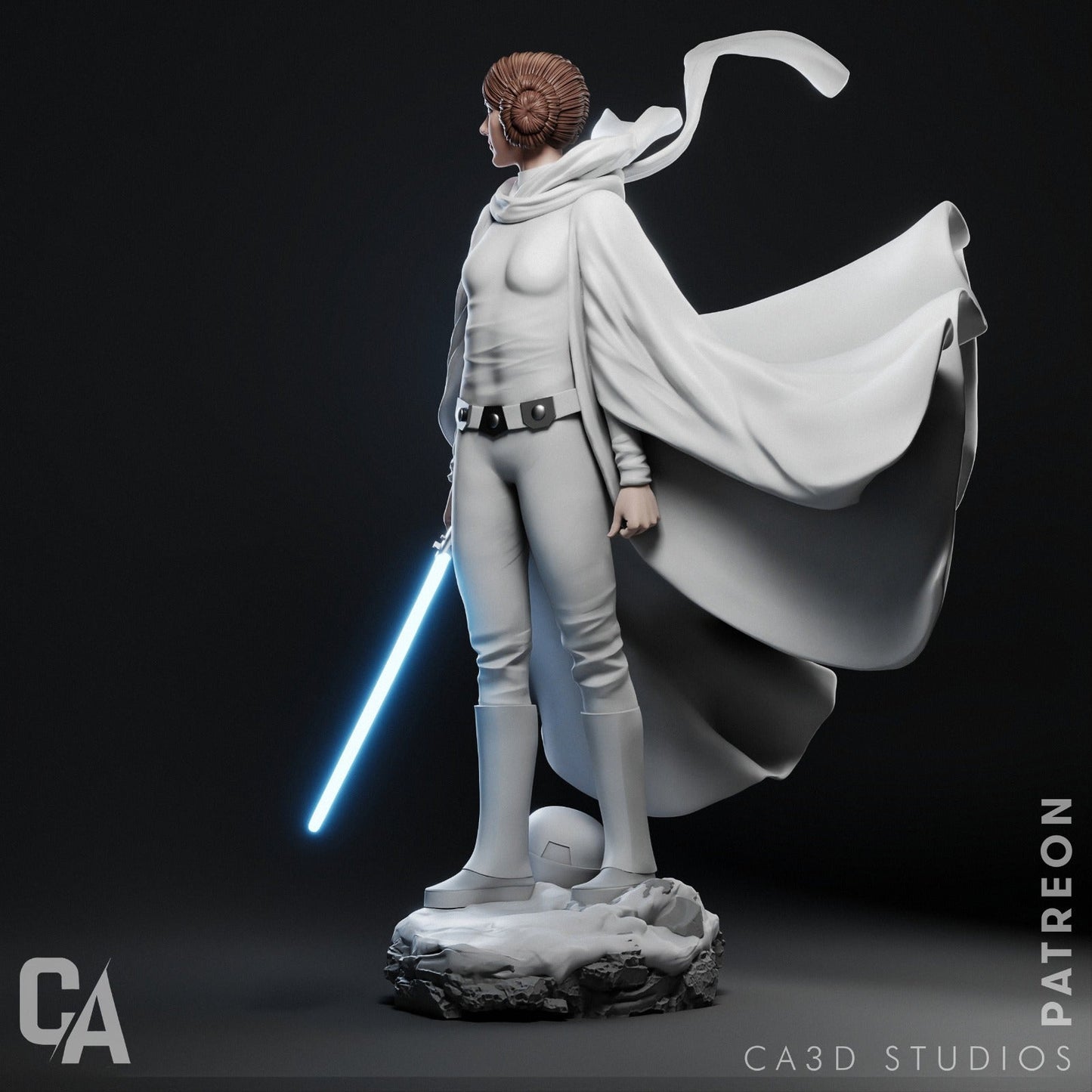 Princess Leia - CA 3D Studios - Dark Forge Arts