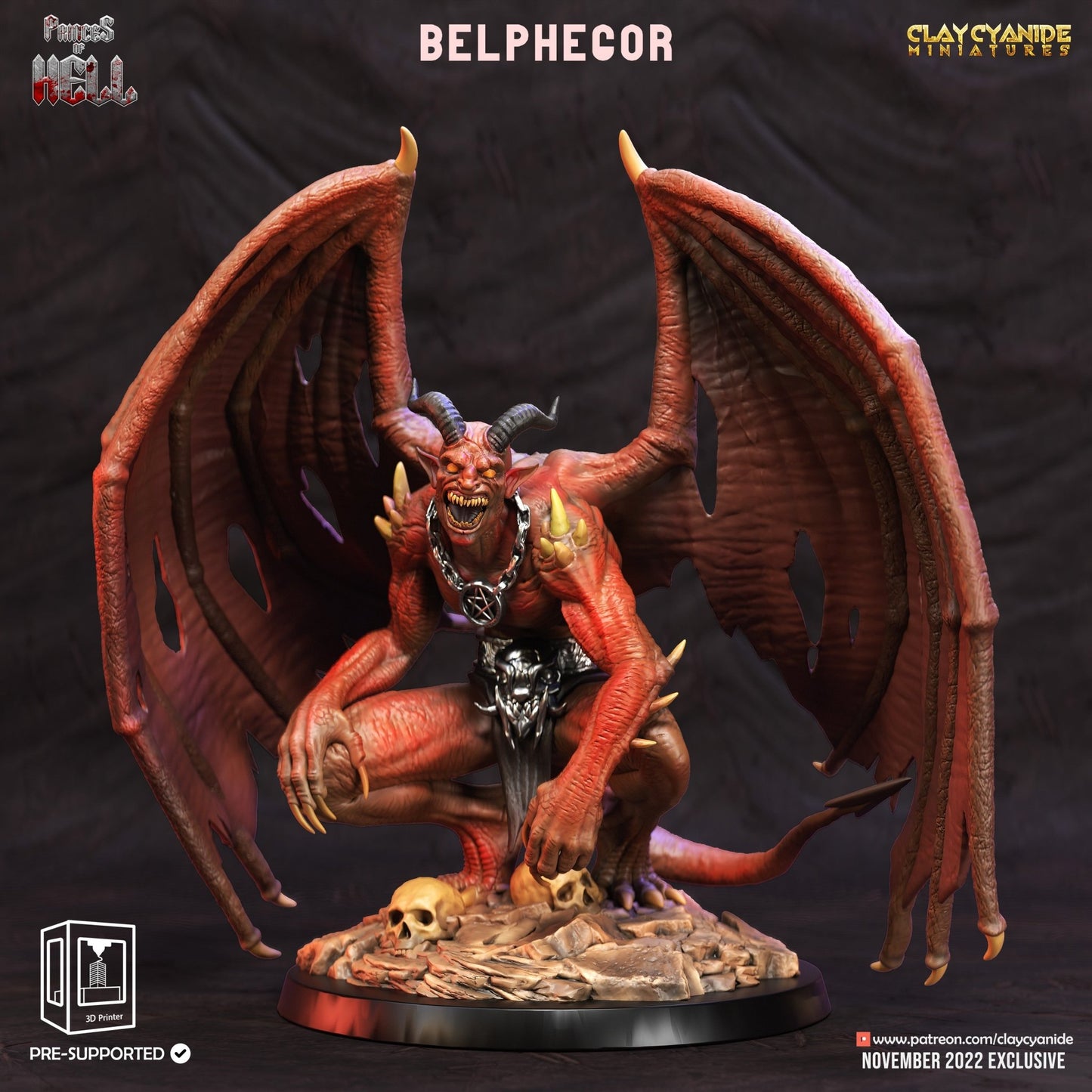 Princess of Hell - ClayCyanide - Dark Forge Arts