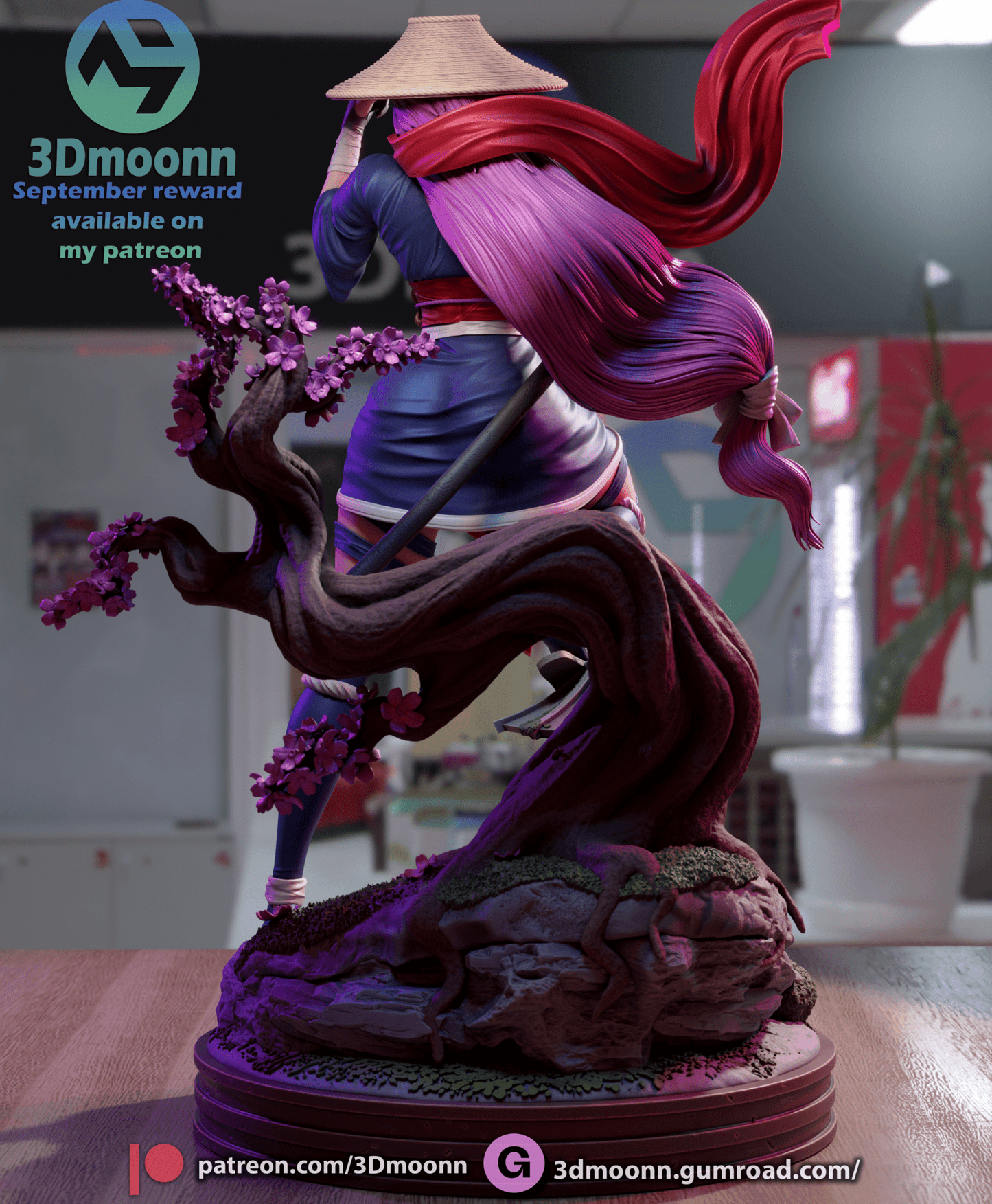 Psylocke - 3DMoonn - Dark Forge Arts