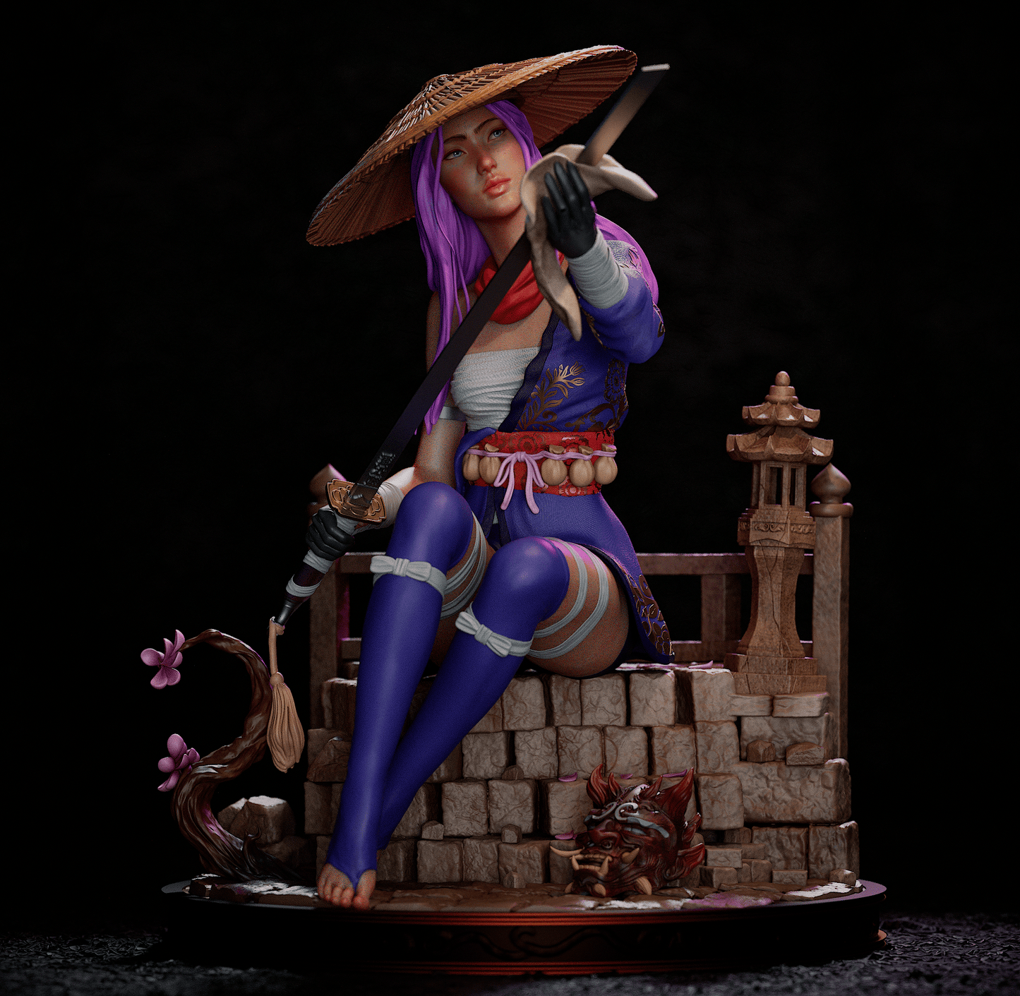 Psylocke - CA 3D Studios - Dark Forge Arts