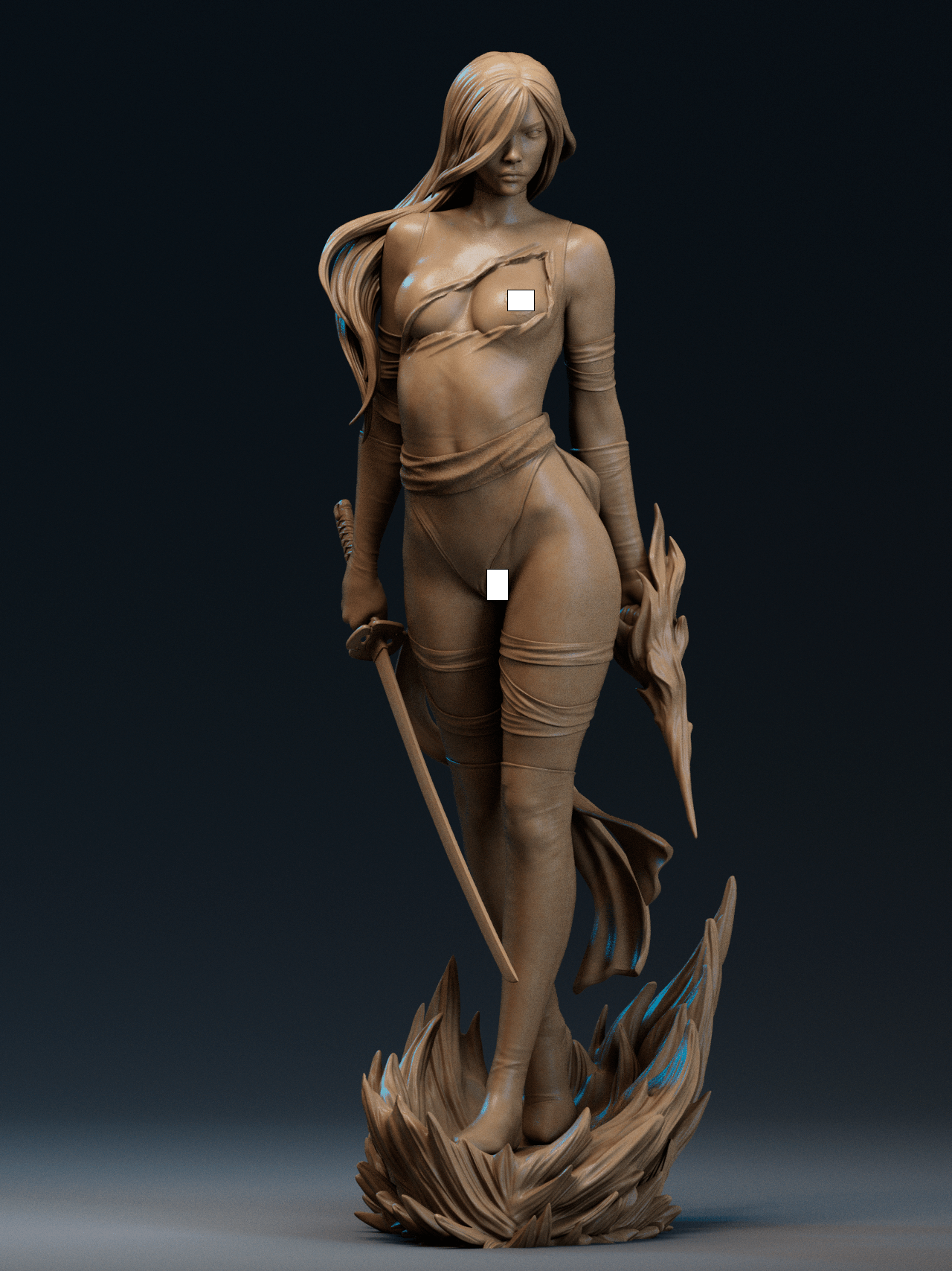 Psylocke - CA 3D Studios - Dark Forge Arts