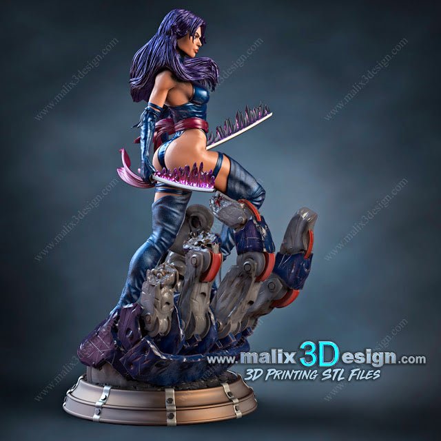 Psylocke - Sanix3D - Dark Forge Arts