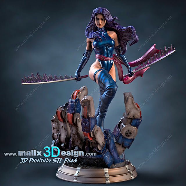 Psylocke - Sanix3D - Dark Forge Arts