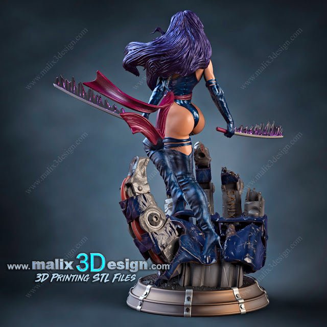 Psylocke - Sanix3D - Dark Forge Arts