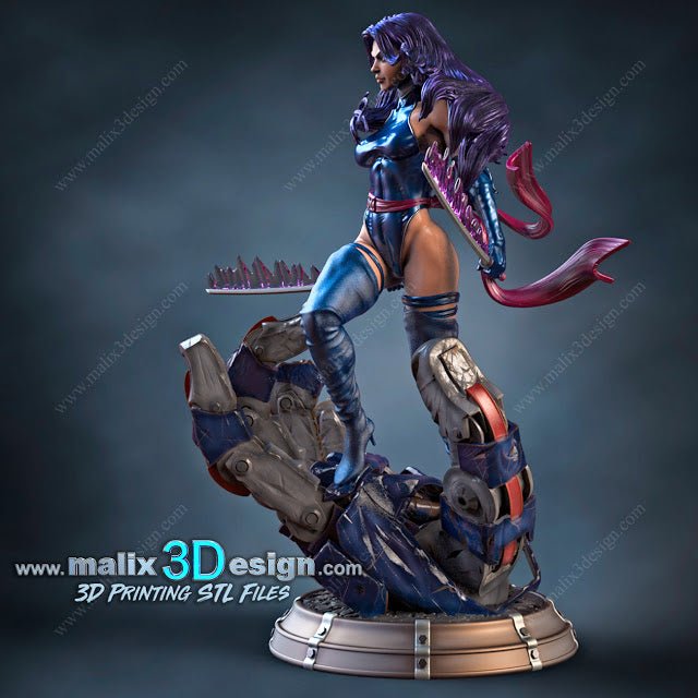 Psylocke - Sanix3D - Dark Forge Arts