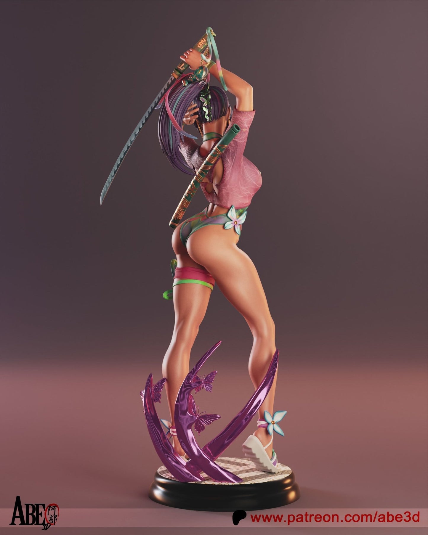 Psylocke v3 - Abe3D - Dark Forge Arts