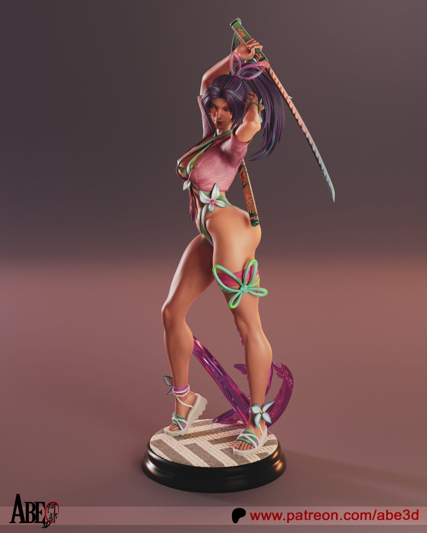 Psylocke v3 - Abe3D - Dark Forge Arts