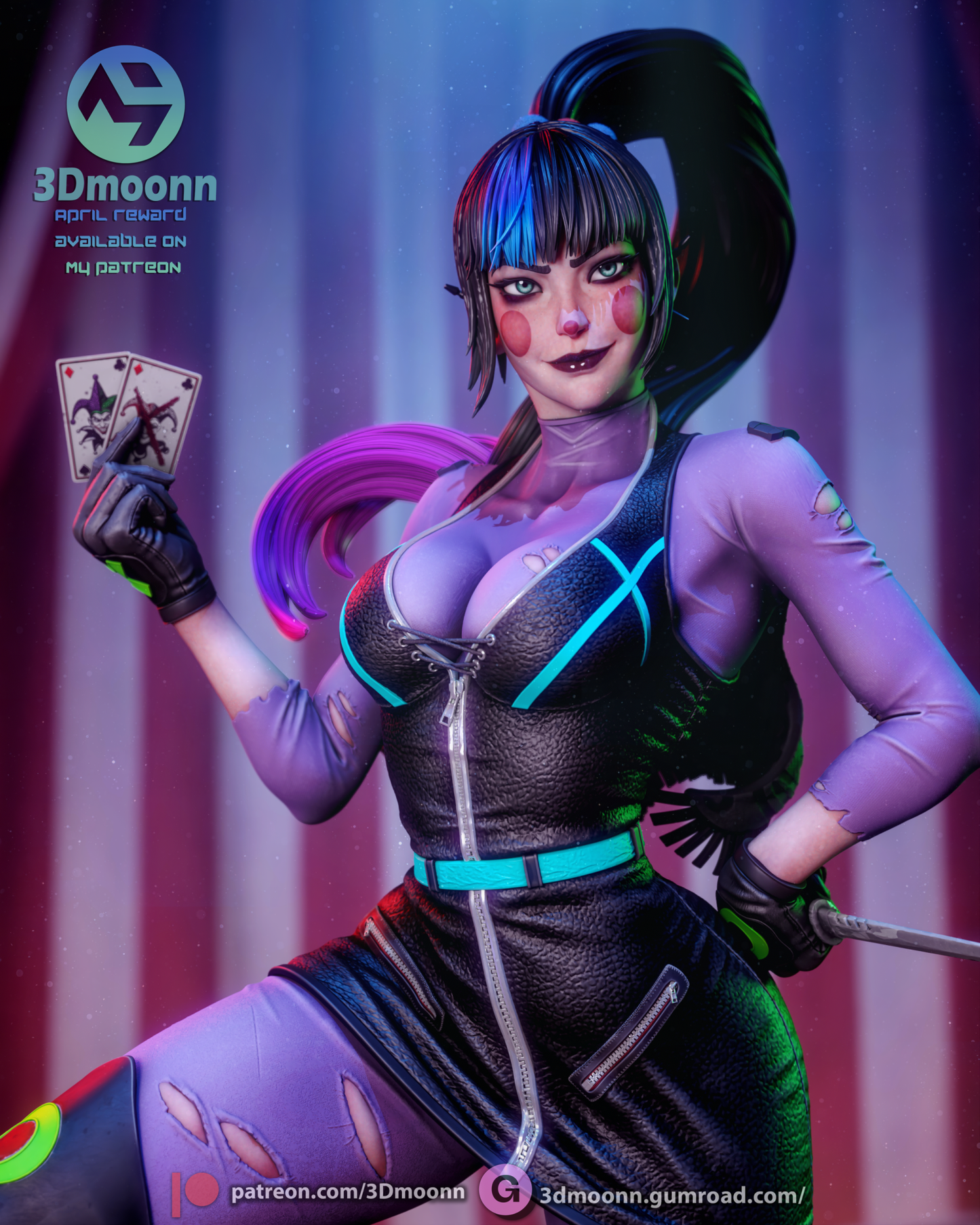 Punchline - 3DMoonn - Dark Forge Arts
