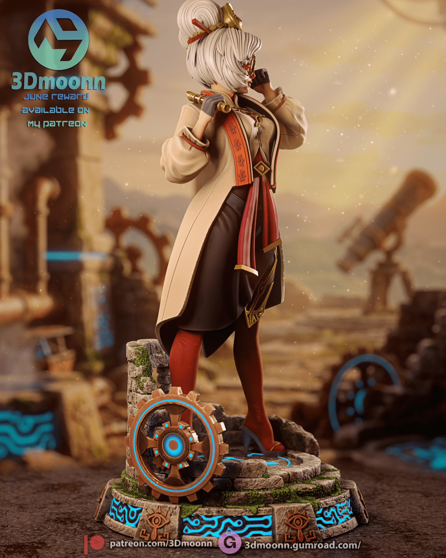 Purah - 3DMoonn - Dark Forge Arts