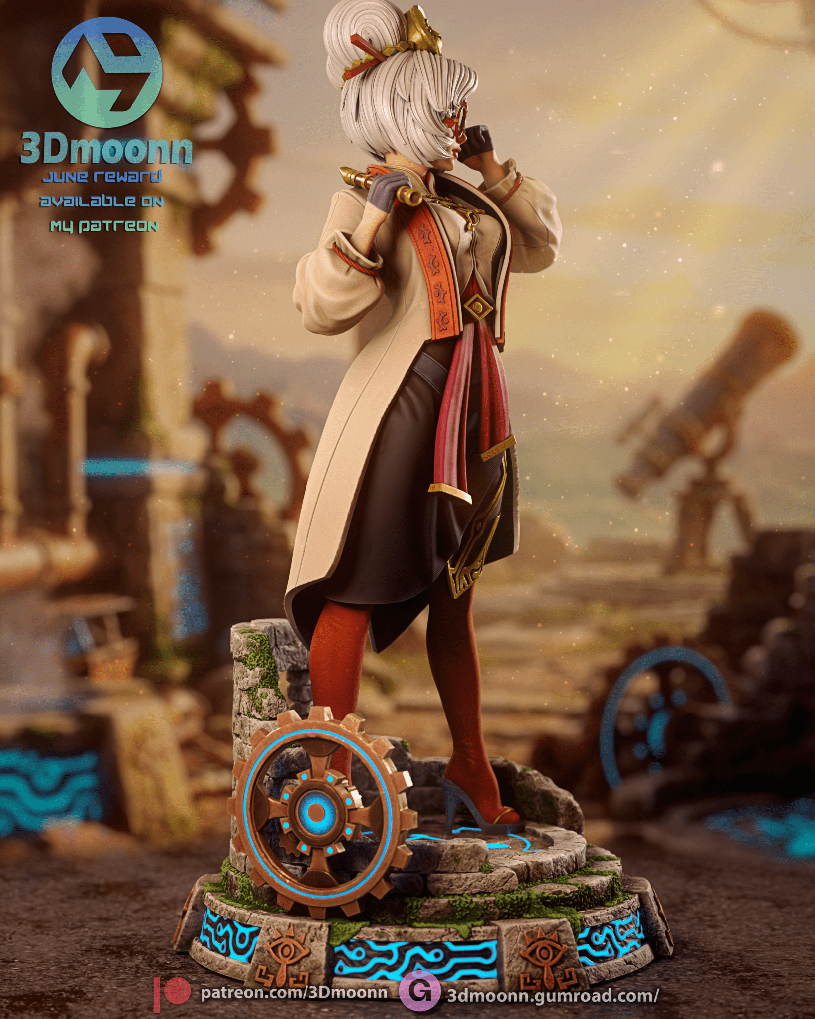 Purah - 3DMoonn - Dark Forge Arts