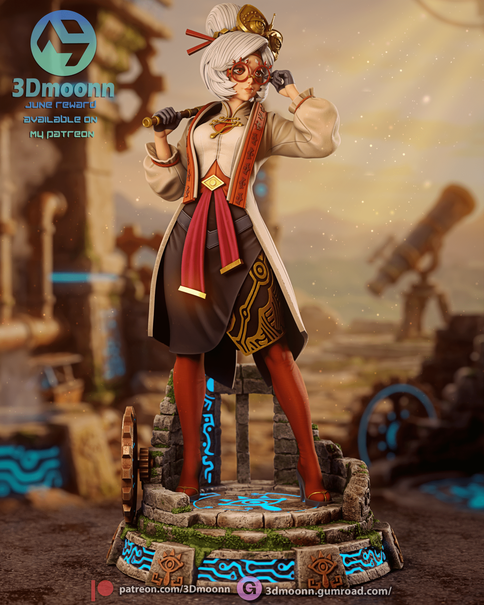 Purah - 3DMoonn - Dark Forge Arts