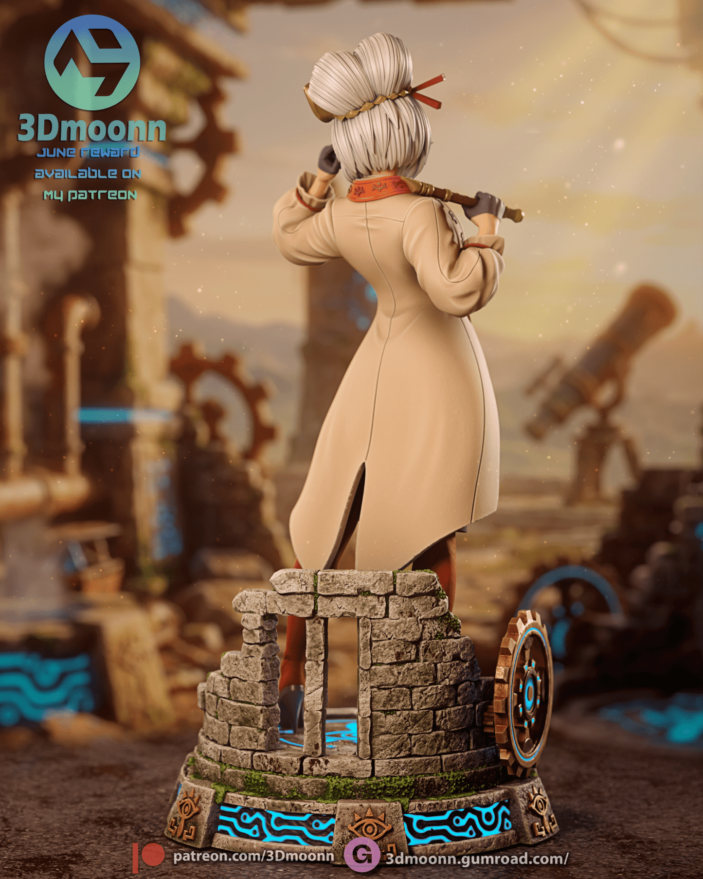 Purah - 3DMoonn - Dark Forge Arts