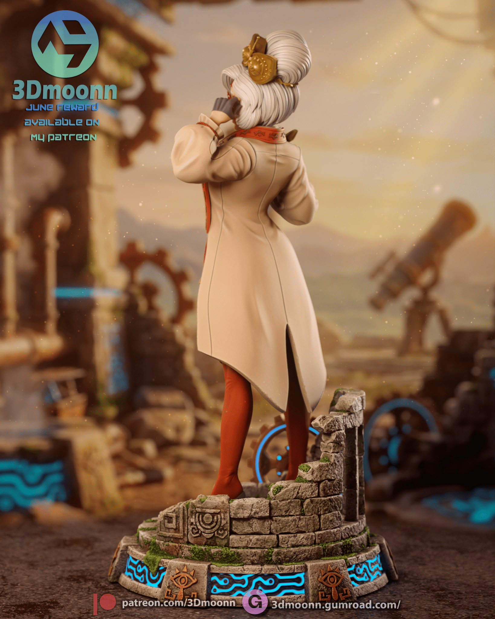 Purah - 3DMoonn - Dark Forge Arts
