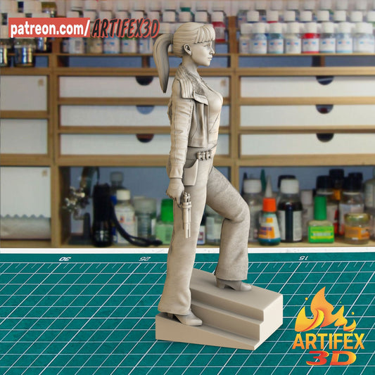 Qi'ra - Artifex3D - Dark Forge Arts
