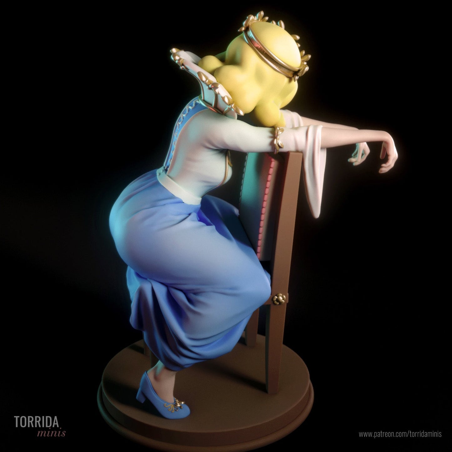 Queen Elizabeth - Torrida Minis - Dark Forge Arts
