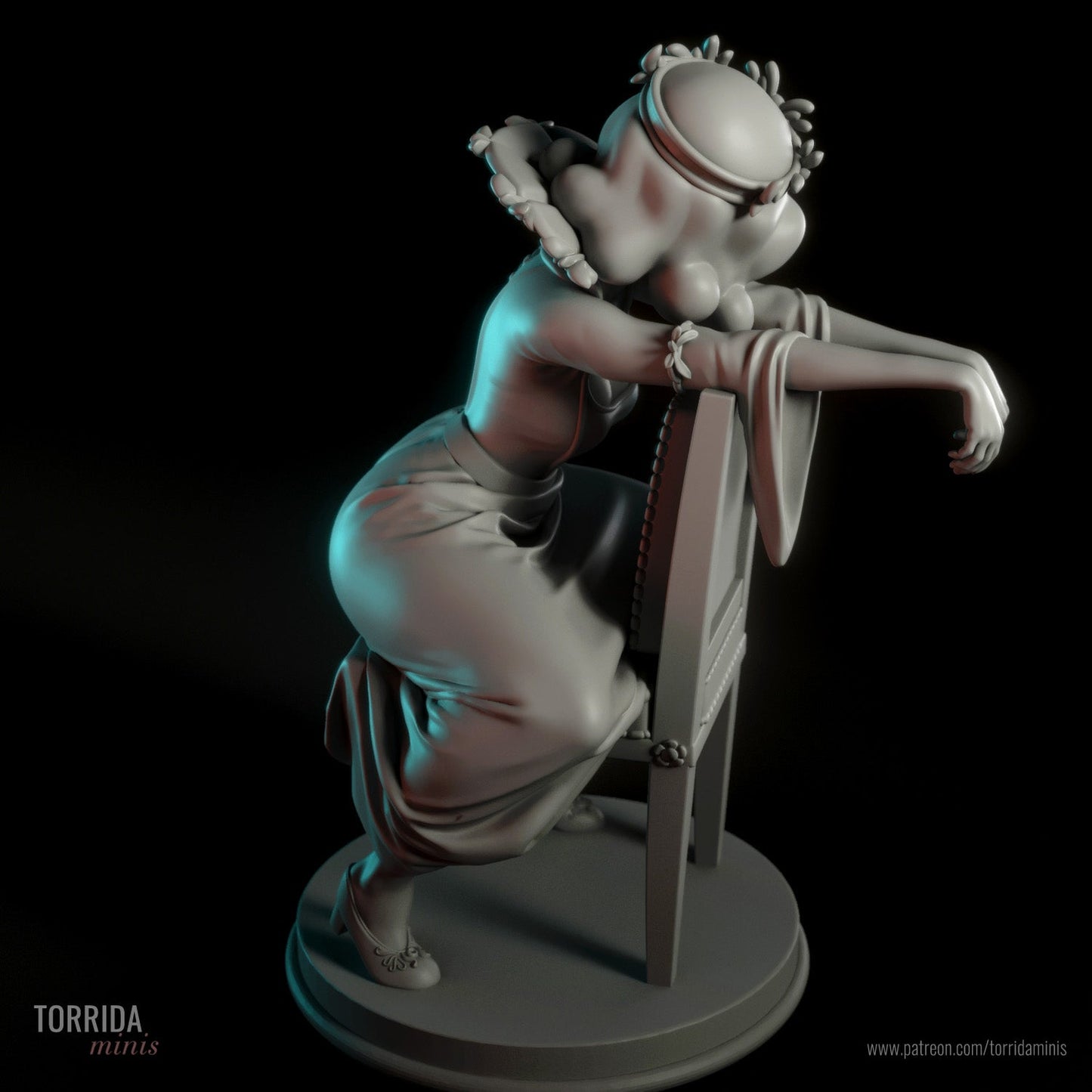 Queen Elizabeth - Torrida Minis - Dark Forge Arts
