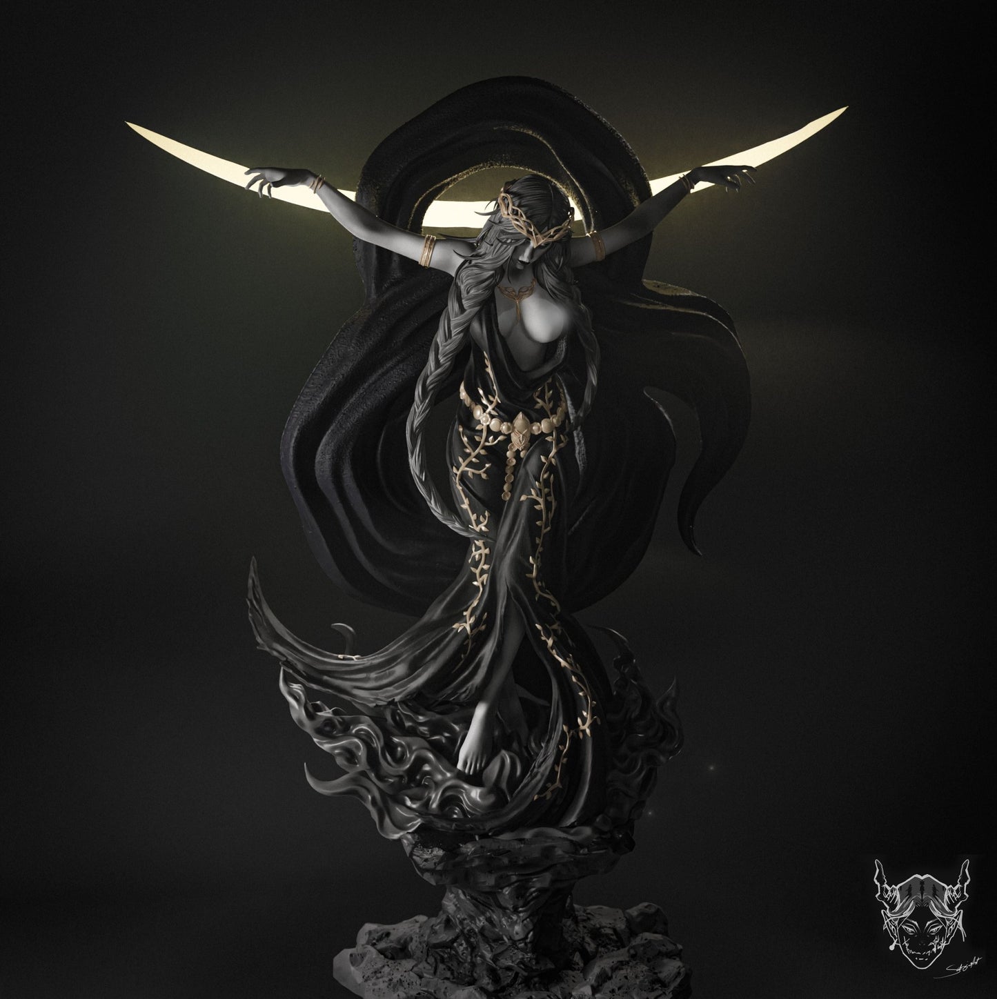 Queen Marika - Abe3D - Dark Forge Arts