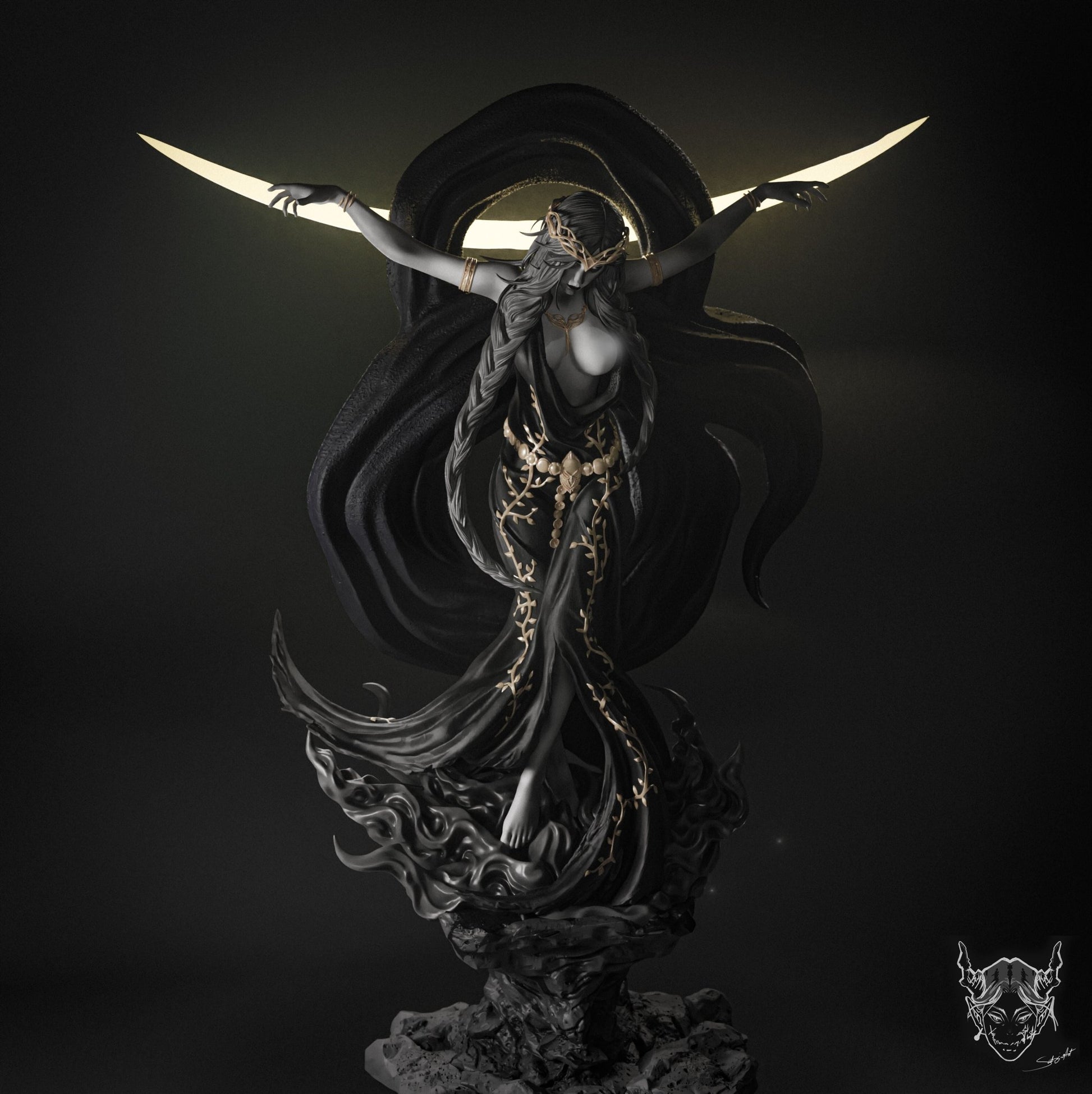 Queen Marika - Abe3D - Dark Forge Arts
