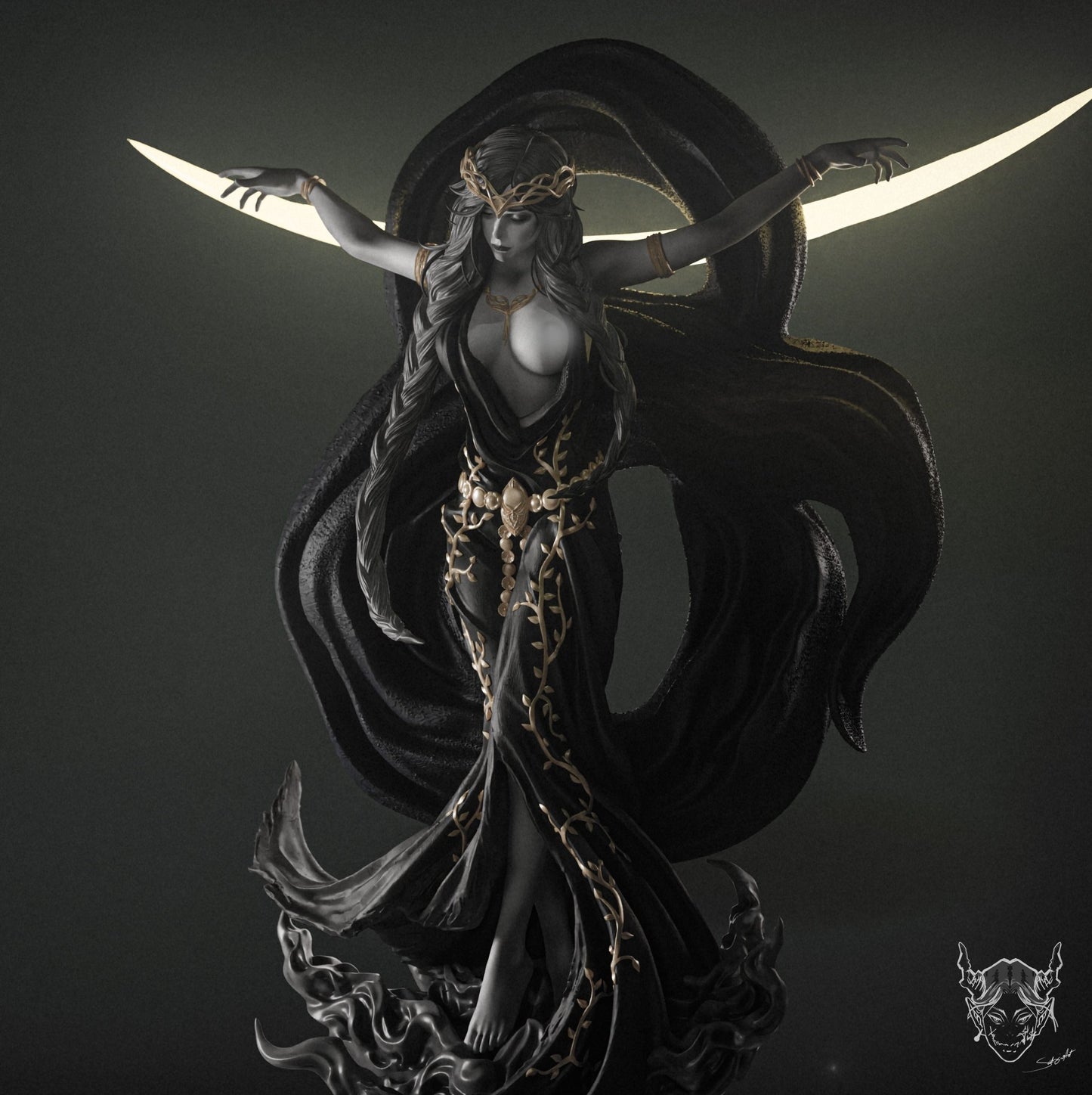 Queen Marika - Abe3D - Dark Forge Arts