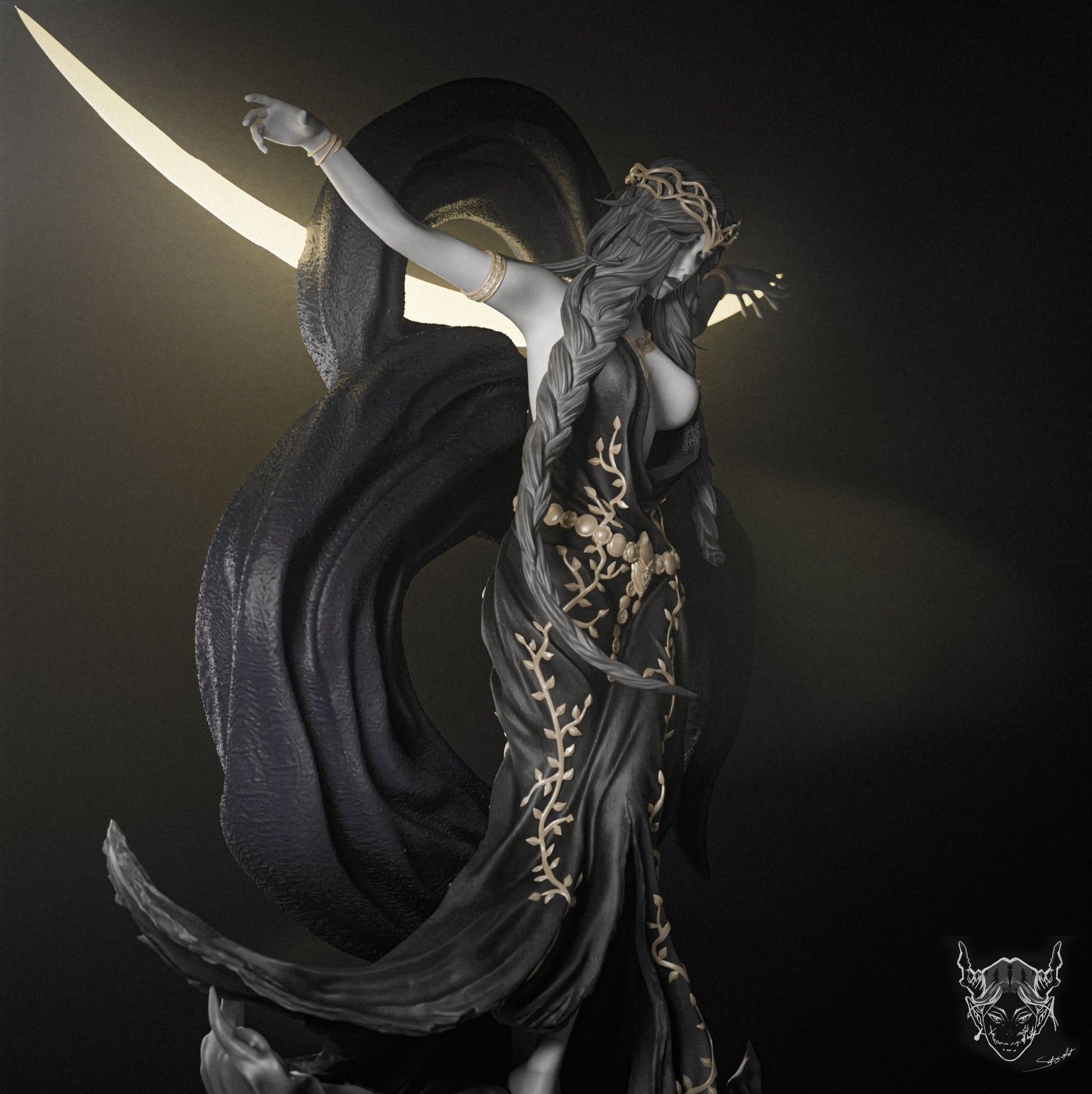 Queen Marika - Abe3D - Dark Forge Arts