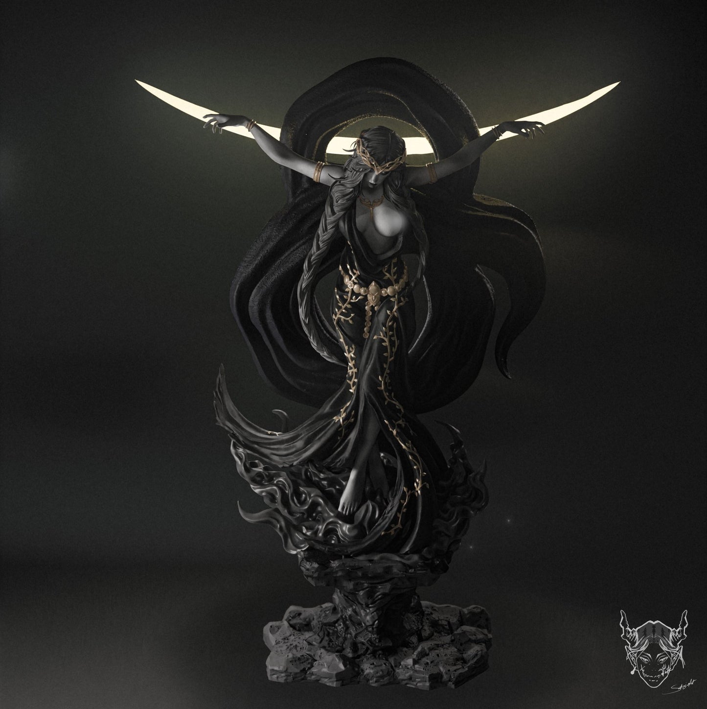Queen Marika - Abe3D - Dark Forge Arts