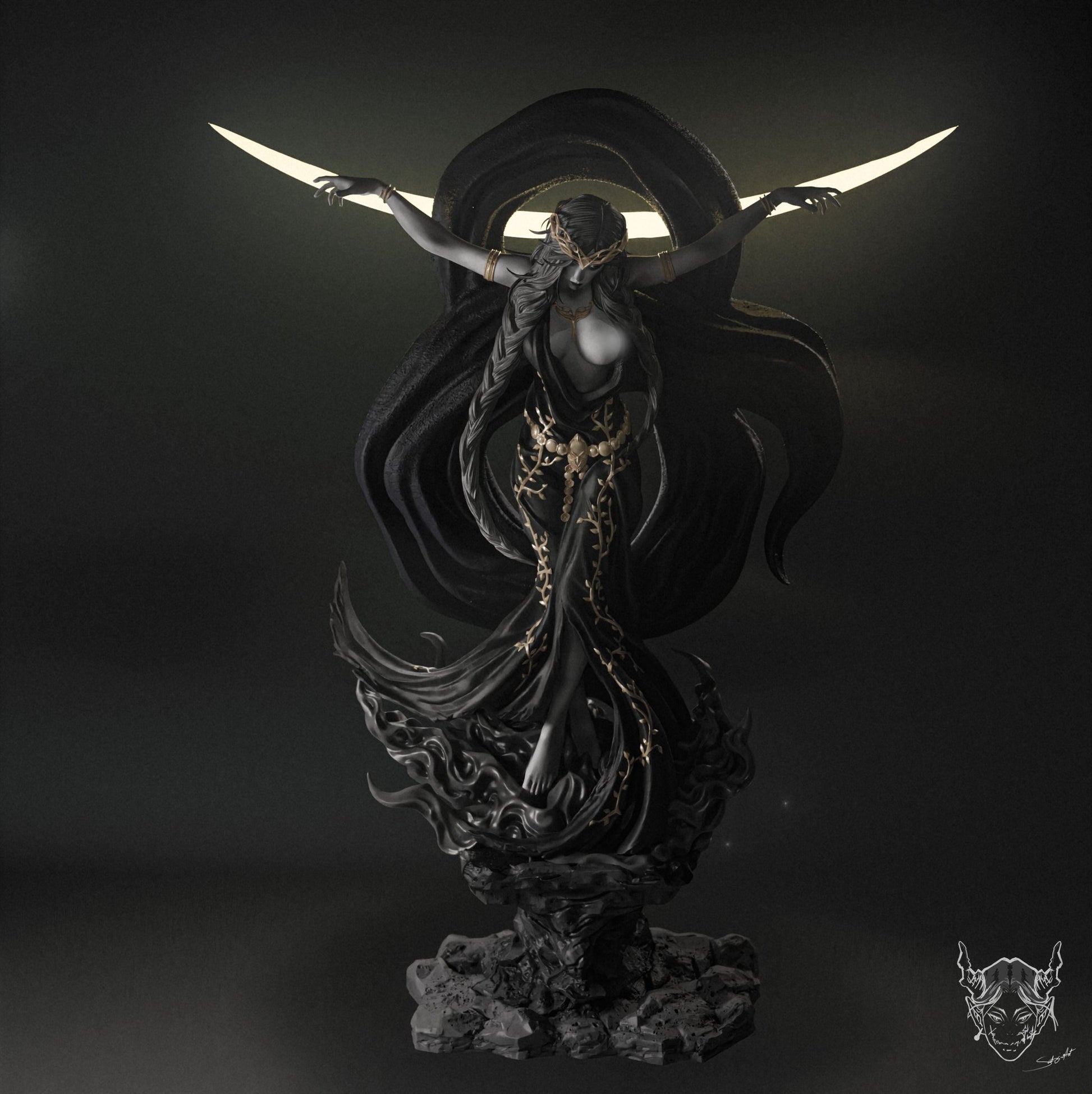 Queen Marika - Abe3D - Dark Forge Arts