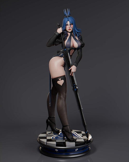 Queen of Spades - Abe3D - Dark Forge Arts