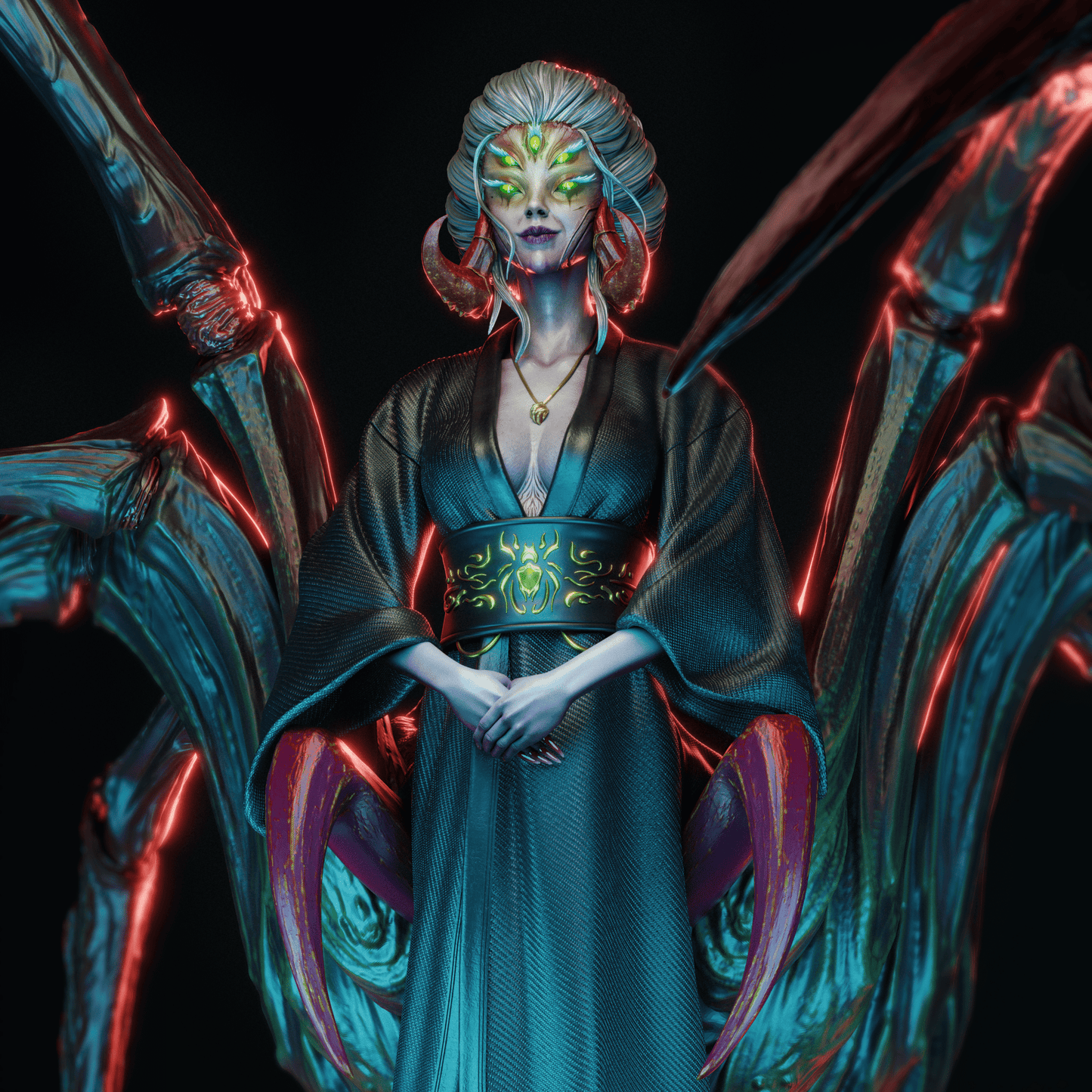 Queen Spider - CA 3D Studios - Dark Forge Arts