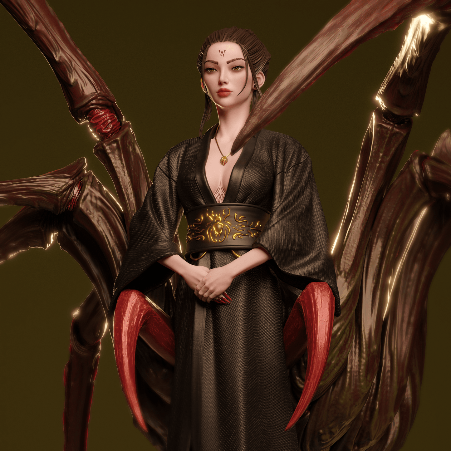 Queen Spider - CA 3D Studios - Dark Forge Arts