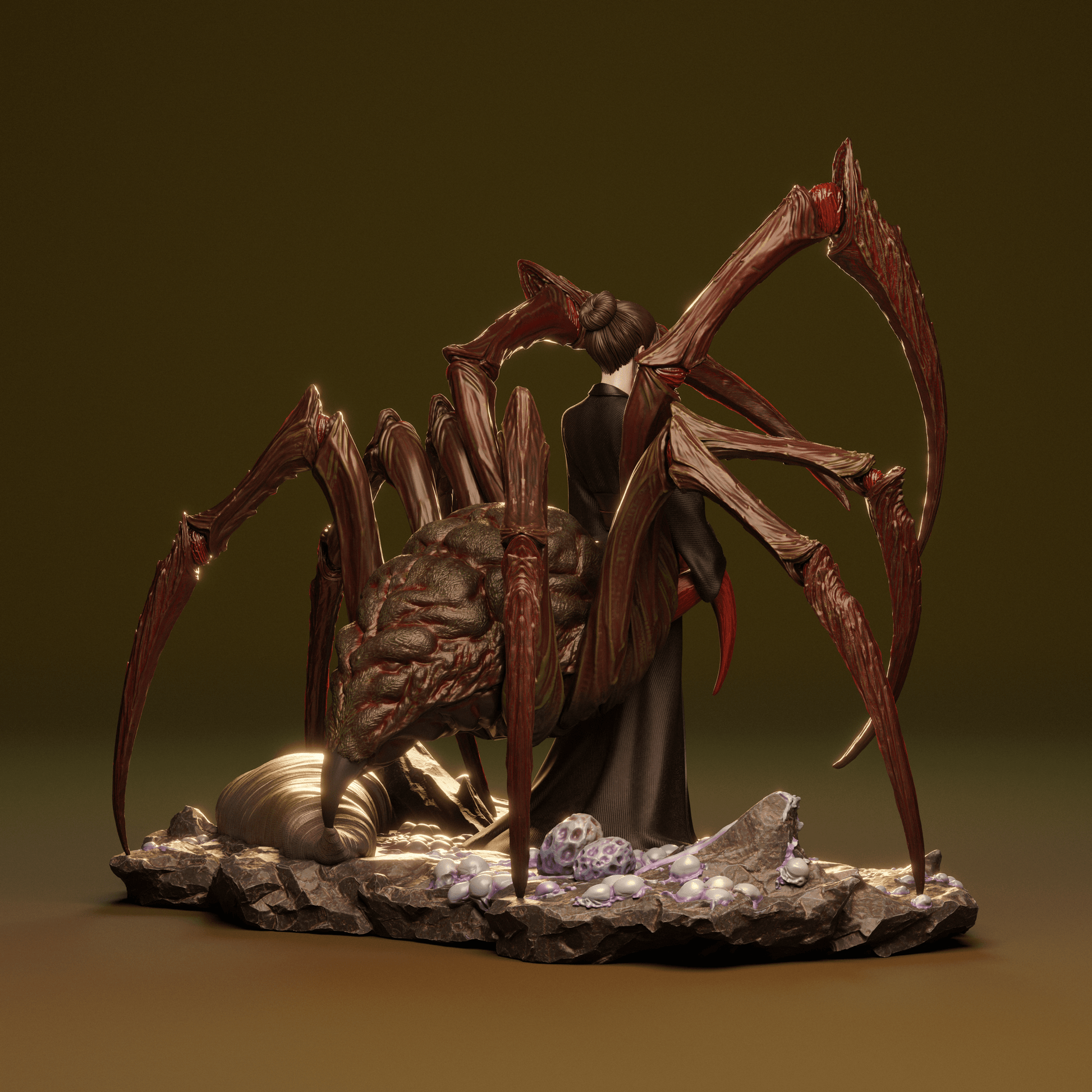 Queen Spider - CA 3D Studios - Dark Forge Arts